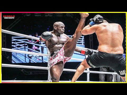 Alain Ngalani (Cameroon) vs Tarik Khbabez (Morocco) - KNOCKOUT, MUAY THAI