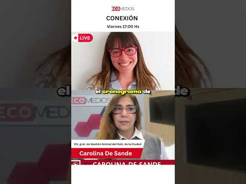 Carolina De Sande, dir gral de Gestión Animal del Gobierno de la Ciudad