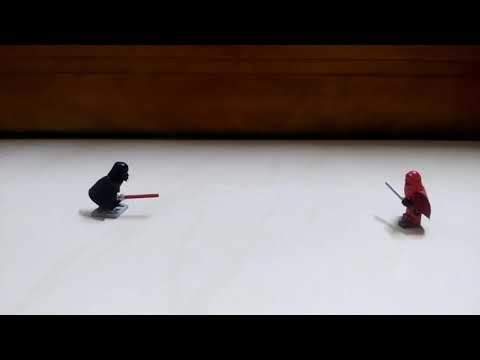 Darth Vader vs palpatene guard