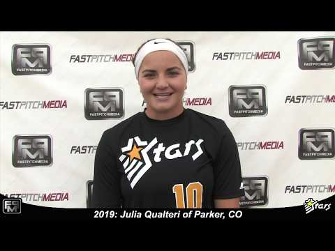 2019 Julia Qualteri Pitcher Softball Skills Video - Colorado Stars