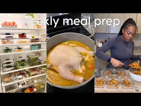 meal prep with me *trying new recipes*