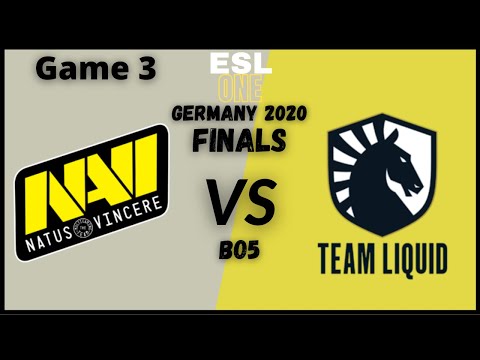 Natus Vincere vs Team Liquid Game3 |BO5| - ESL ONE Germany 2020 Finals DotA 2 Highlights!