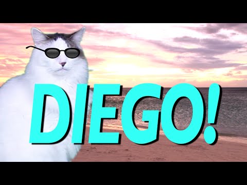 HAPPY BIRTHDAY DIEGO! - EPIC CAT Happy Birthday Song