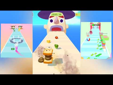 Ice Cream Stack, Sandwich Runner, Popsicle Stack