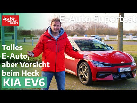 KIA EV6: Ist der Bruder des Hyundai Ioniq 5 besser, oder nur sportlicher? | auto motor sport