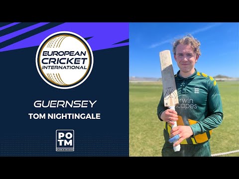 POTM: T.Nightingale - NOR vs GSY | Highlights | ECI Spain T20I Tri-Series, Desert Springs | Day 2