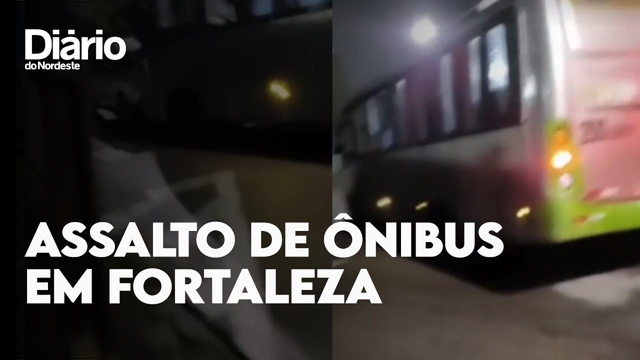 Imagem da notícia Ônibus que transportava pacientes de Ubajara é assaltado em Fortaleza; veja vídeo 