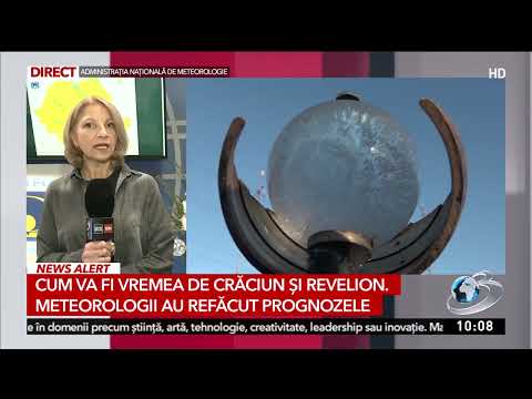 Schimbare radicală a vremii înainte de Crăciun: unde va ninge