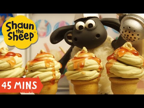 45 MINS Best Season 4 Clips 🐑 Shaun the Sheep