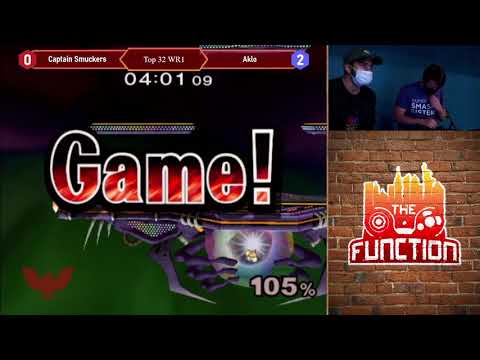 The Function: Aklo (Fox) vs Captain Smuckers (Captain Falcon) - Top 32 WR1 SSBM
