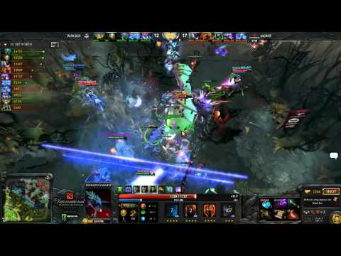 TI 4 EU Qual Playoffs WB Final Mouz vs Rox.Kis Game 2 T2 Team Fight