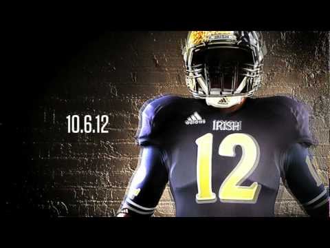 2012 Notre Dame Football Shamrock Series Helmets – Paint Process by Troy Lee Designs