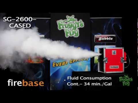 FireBase SG-2600-CASED - High Powered Extreme Smoke Generator - 220V - 60,000CFM