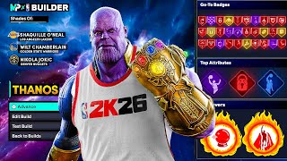 Download the video "The BEST CENTER BUILDS on NBA 2K26 - DEEP BOMBER 7'1 BUILD, INSIDE and POPPER BUILDS"