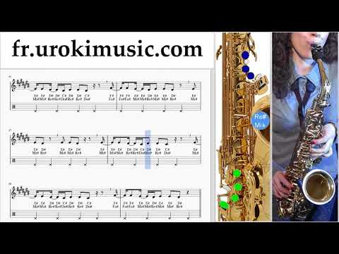Cours de Saxophone Alto Luis Fonsi, Stefflon Don - Calypso Tuto Partitions um-ih829