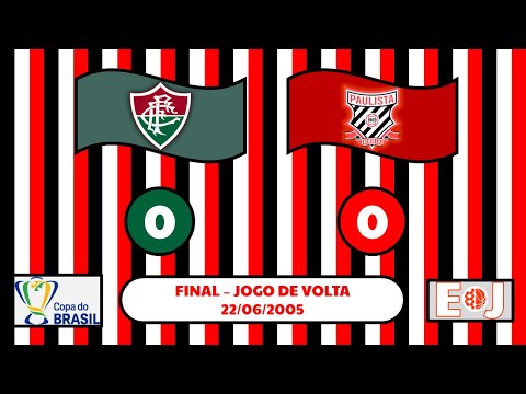 Fluminense 0 x 0 Paulista - Copa do Brasil de 2005