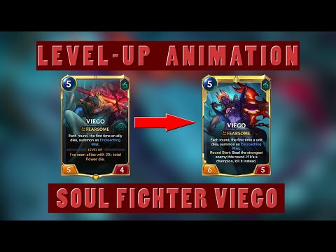 Soul Fighter Viego level-up animation | Legends of Runeterra