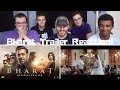 BHARAT | Official Trailer REACTION! | Salman Khan | Katrina Kaif