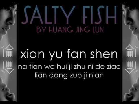 Salty Fish by Huang Jing Lun w/ Lyrics ( 咸鱼 - 黄靖伦 )