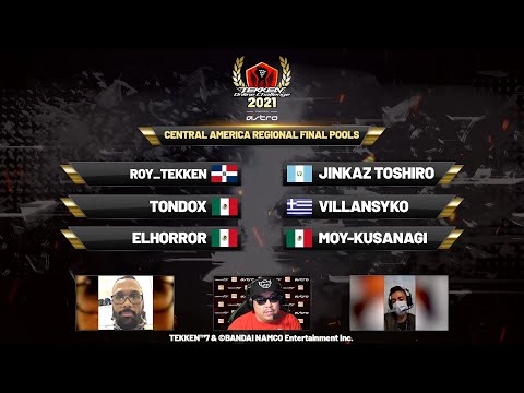 Tekken Online Challenge 2021 Regional Finals Pools Selection Show - Central America
