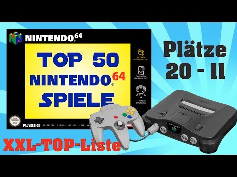 TOP 50 N64 Games - Places 20 to 11