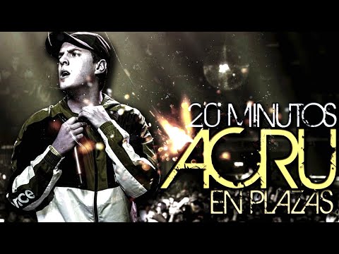 LO MEJOR DE ACRU COMPITIENDO EN PLAZAS! Poesía, Flow, Métricas, Estructuras, y más🔥