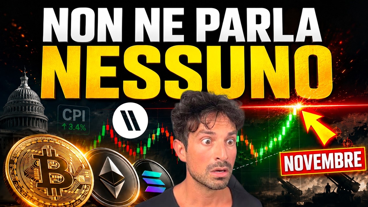 BITCOIN, CRYPTO: NESSUNO PARLA DELLA COSA PIÙ IMPORTANTE