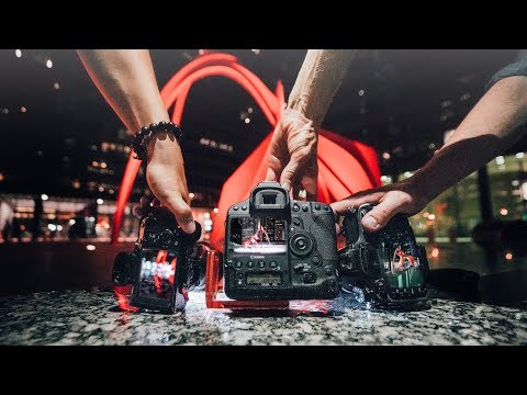 3 Photographers Shoot ONE City At Night - 10 Minute Challenge Video