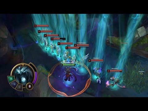 How to Karthus Ult Nine Champions at once!