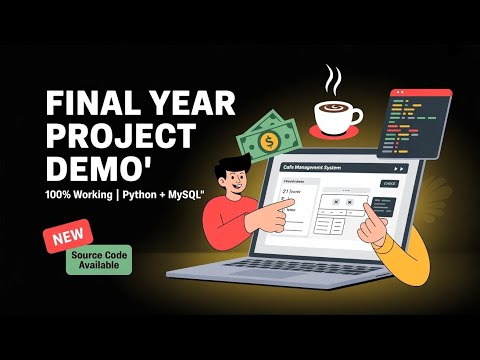 Cafe Management System Python Mysql Full Source Code Support