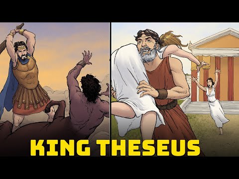 The Amazing Adventures of King Theseus - Complete - Greek Mythology Stories