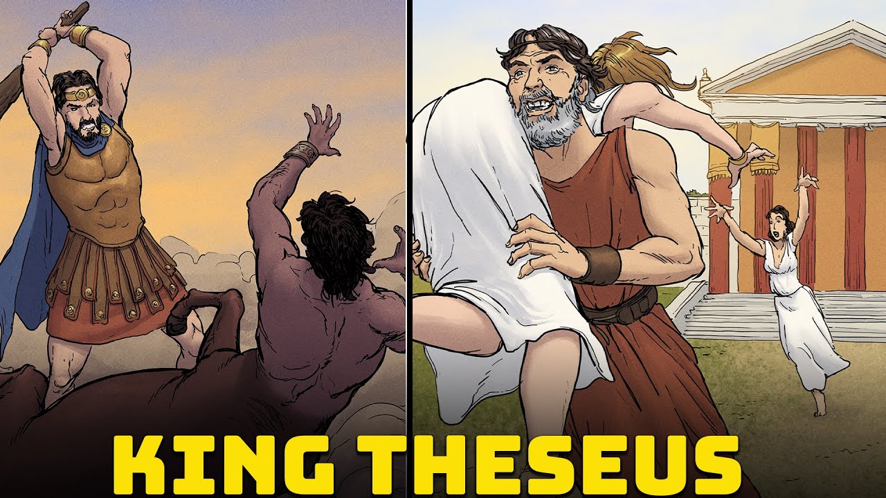 The Amazing Adventures of King Theseus - Complete - Greek Mythology Stories