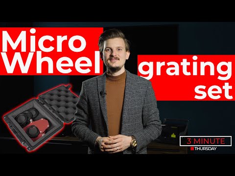 Three Minute Thursday - Episode 4 | MicroWheel grating set