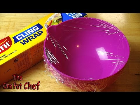 Quick Tips: Cling Wrap Hack | One Pot Chef