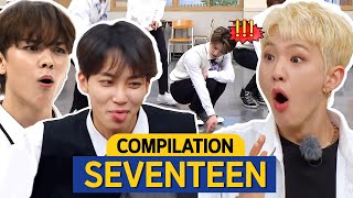 Download lagu [Knowing Bros] SEVENTEEN Plays Guess the Kpop in 1 second 🤣 Game Compilation mp3