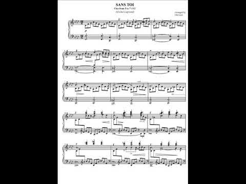 Sans toi - Cleo from 5 to 7 (piano solo)  Michel Legrand