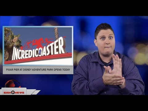 Pixar Pier at Disney Adventure Park opens today (ASL - 6.23.18)