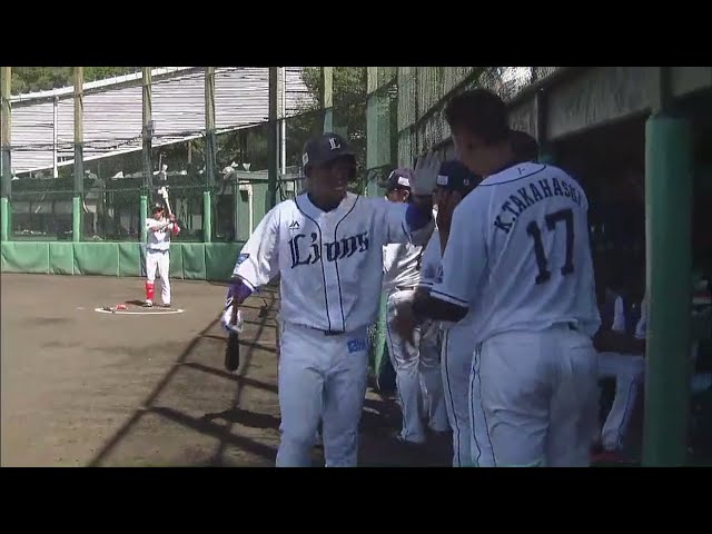 【ファーム】途中出場のライオンズ・愛斗が反撃の一発!! 2018/8/22 L-F(ファーム)