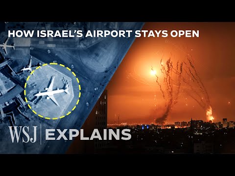 Enquanto os mísseis voam, os voos pousam: como o aeroporto de Israel permanece aberto | WSJ