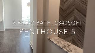 PH05 Floor Plan: 2 bd / 2 ba