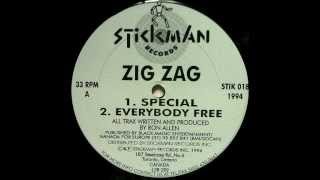 Zig Zag - Everybody Free - Stickman Records (STIK 018)
