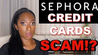 Sephora Credit Cards are a SCAM! | Sephora Credit Card 2019