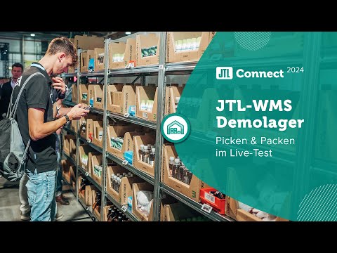 Erlebe die Lagerlösung JTL-WMS im Live-Betrieb │ E-Commerce-Messe JTL-Connect 2024