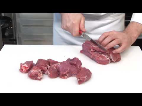 Préparer la viande pour une blanquette