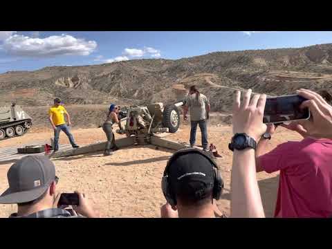 Big Sandy Machine Gun Shoot Artillery (March 2021)