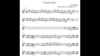 [Sheet Music / 楽譜] ANGERME / アンジュルム Umaku Ienai / 上手く言えない