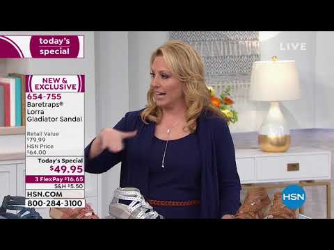 HSN | Baretraps Footwear 04.05.2019 - 12 AM