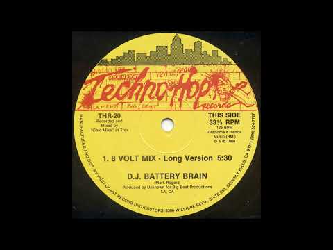 D.J. Battery Brain - 8 Volt Mix (Long Version) (1988)