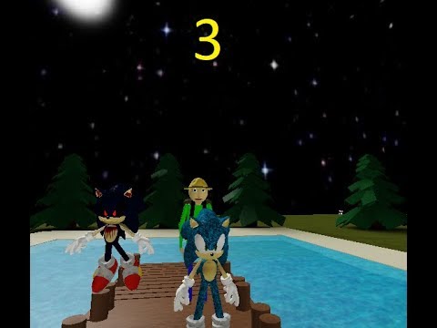 baldis basics camping go worng with Halloween jason and sonic exe part 3 ending