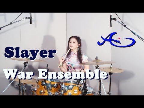 Slayer - War Ensemble drum cover by Ami Kim (1th) Video